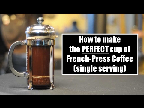 How to Make the PERFECT Cup of French Press Coffee (single serving)