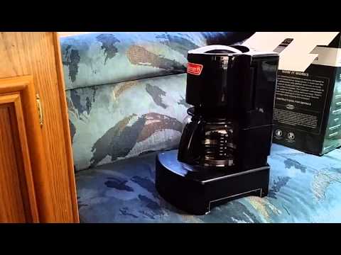 Coleman coffeemaker unboxing and quick review