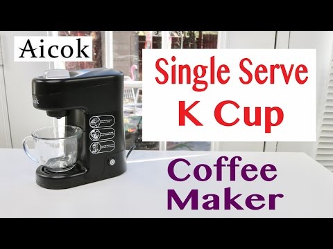 😍 AICOK  K Cup Coffee Maker Single Serve Coffee Maker – Review ✅