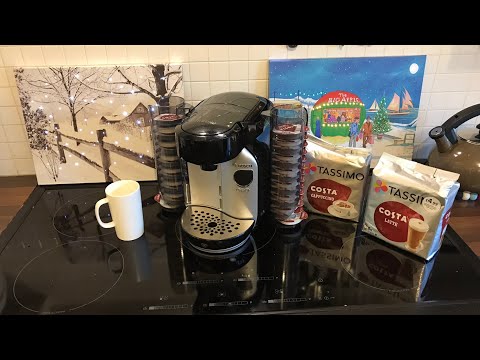 BOSCH Tassimo Caddy, Silver Edition Coffee Machine , Unboxing, Set Up & Demo