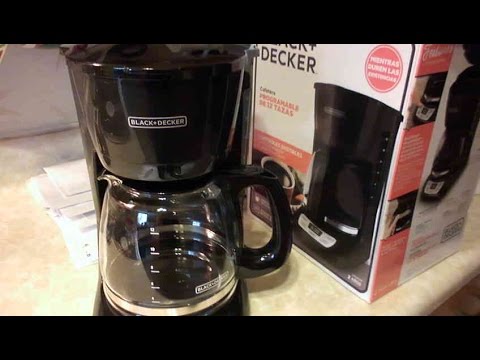 Review Black and Decker 12 Cup Coffee Maker Model CM0960BF