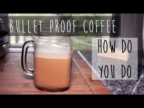 How To Make Bullet Proof Coffee || Butter & Coconut Oil Coffee Recipe