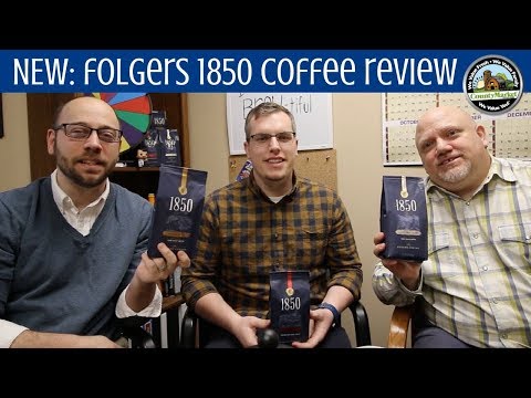 NEW Folgers 1850 Coffee: First Taste Review