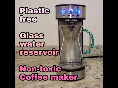 Drip coffee maker without plastic water reservoir –  sound demo