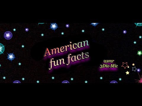 ASMR American Fun Facts Video, and a Relaxing Ice Coffee Recipe 3Dio Binaural Mic