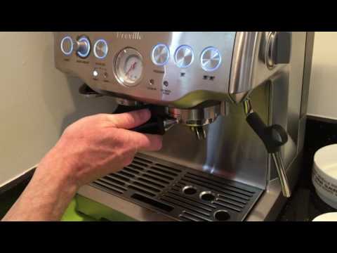 Using the Breville Barista Express espresso machine