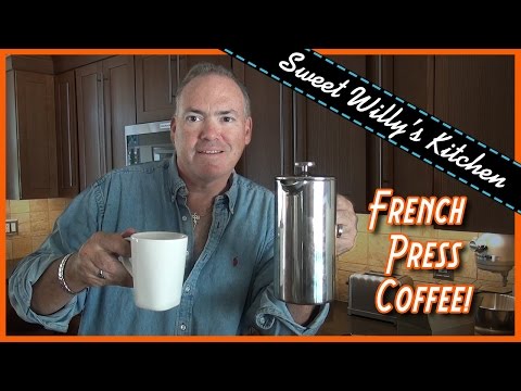 How-to Use French Press Coffee Maker – Ecooe Stainless Steel 34 oz. Press Pot Review