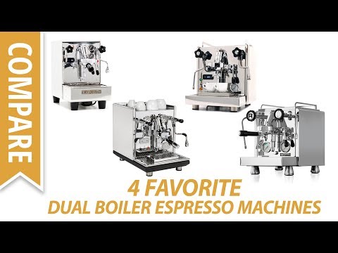 Compare the Top 4 Dual Boiler Espresso Machines 2017