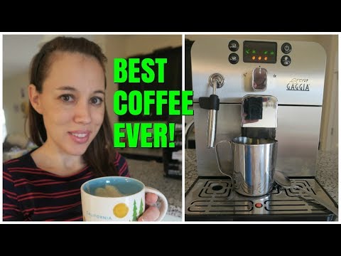 How to Use the Gaggia Brera Super Automatic Espresso Machine for Latte Drinks