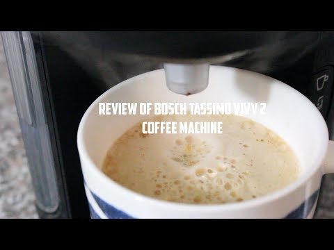 Review of Bosch Tassimo Vivy 2 Coffee Machine
