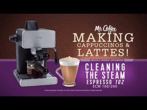 Mr. Coffee® Espresso Machines. –  Cleaning  your Espresso Maker