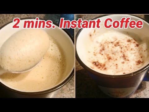 2 minute coffee | Instant 2 minute recipe|Instant coffee | Coffee recipe |Homemade coffee| eatinghub