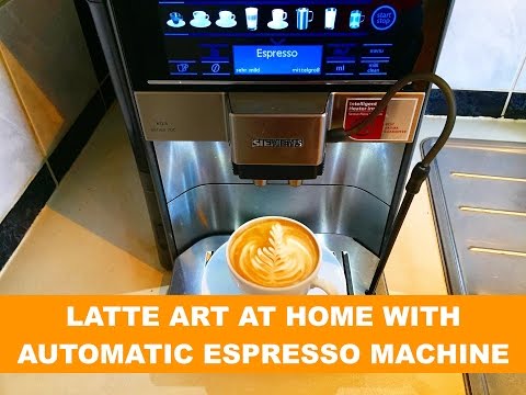 LATTE ART AT HOME WITH AUTOMATIC ESPRESSO MACHINE – COFFEE ARTIST