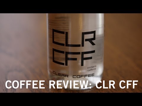 Coffee Review: CLR CFF – Clear Coffee?!