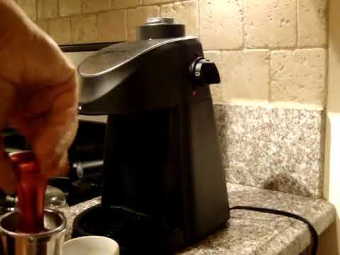 BESTEK 3 5 Bar Steam Espresso and Cappuccino Maker Coffee Machine, Carafe Included ETL L
