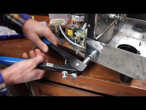 How to Install an M5 Rivet in Expobar Espresso Machine