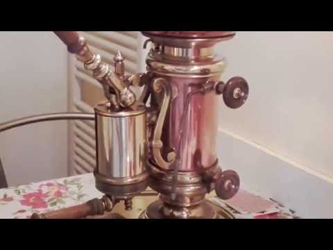 Stefano Ugolini espresso machine. Vintage coffee taste