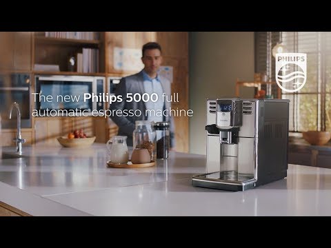 Philips Series 5000 full automatic espresso machine | Lifestyle video