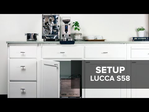 LUCCA S58 Espresso Machine Setup Guide