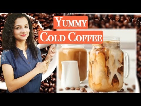 Cold Coffee Recipe In Hindi – How To Make Cold Coffee – Iced Coffee – कोल्ड  कॉफ़ी  कैसे बनाये