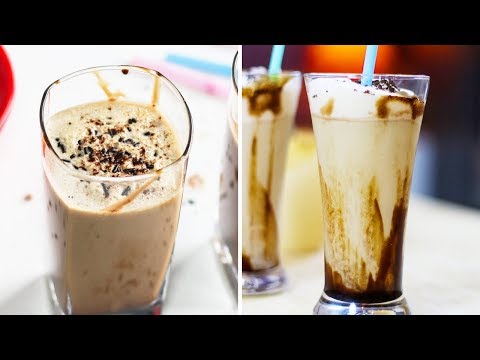कोल्ड कॉफ़ी बनाइये दो तरीकों से झटपट | Cold Coffee Recipe In Hindi | Iced Coffee