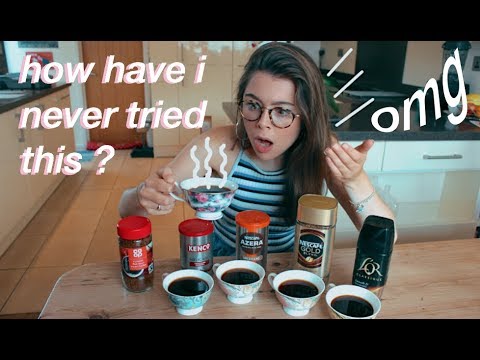 ultimate coffee taste test (life changing)