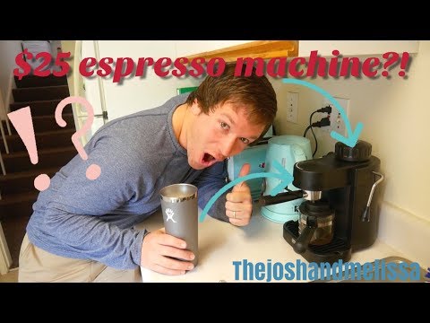 Testing a $25 Imusa Espresso Machine!