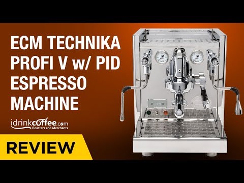 ECM Technika Profi V with PID Espresso Machine