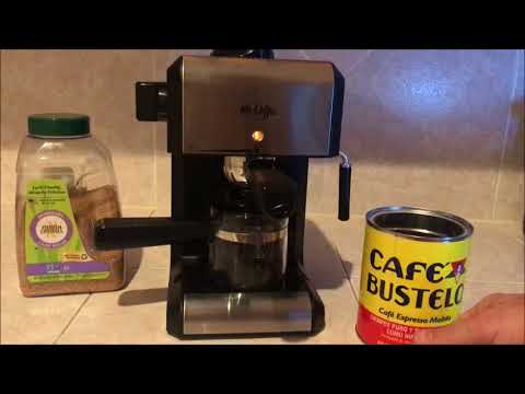 How to use Mr Coffee steam Espresso & Cappuccino maker
