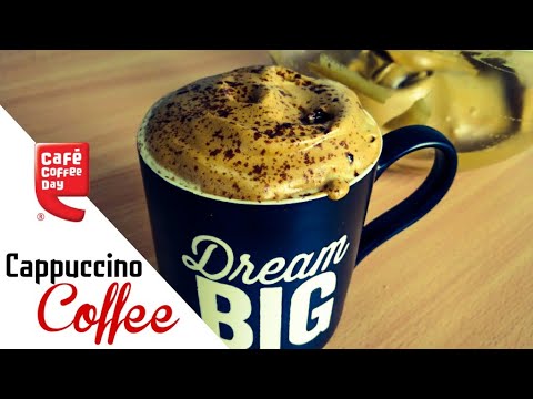 Cappuccino Coffee At Home Only 3 Ingredients Cappuccino Coffee Recipe | FoodCorner