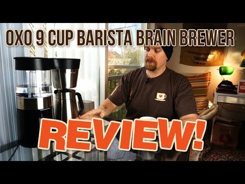 OXO Barista Brain 9 Cup Brewer – An Automated Brewer for Specialty Coffee