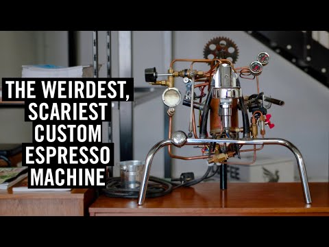 The Weirdest & Scariest Custom Espresso Machine I Own