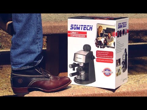 SOWTECH Espresso Machine – Make Espresso Like A Real Man!