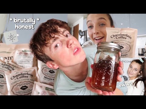 i tried out Emma Chamberlains NEW coffee brand + honest review
