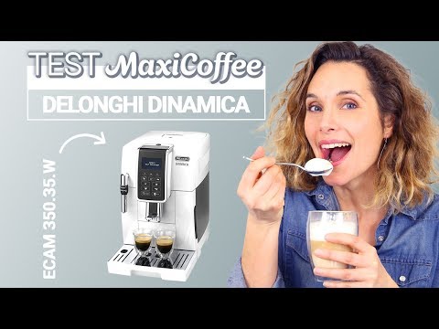 DELONGHI DINAMICA ECAM 350.35.W | Machine à café automatique | Le Test MaxiCoffee