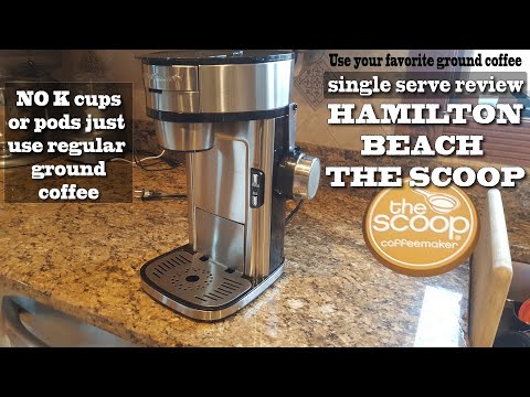 Single serve coffee maker review / Hamilton Beach The Scoop review