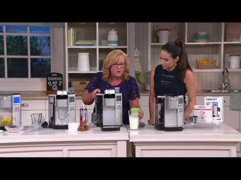 Cuisinart SS10 Single-Serve Coffee Maker w/Barista Cup & 18 Coffee Pods on QVC