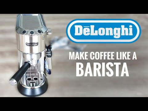 How To Make Coffee like a Barista Delonghi EC 685 DIY Cappuccino Machine