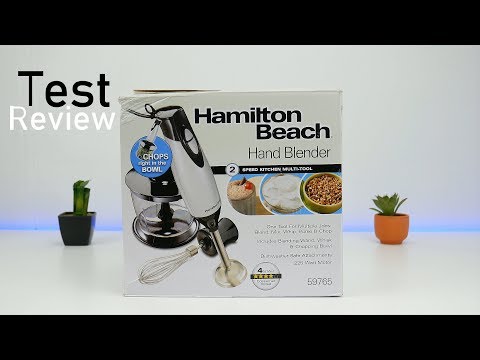 Hamilton Beach Hand Blender Review Test