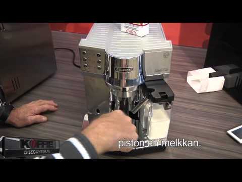 Delonghi EC 850 espresso apparaat. Prachtige espresso machine van Delonghi, de EC 850. Demo video