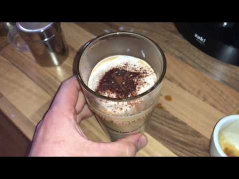 Latte Macchiato zubereiten mit einer DeLonghi Magnifica Kaffeevollautomat Bedienung Anleitung